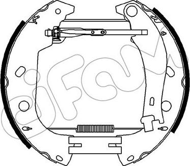 Cifam 151-426 - Set saboti frana - allinparts.ro