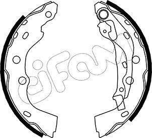 Cifam 153-406 - Set saboti frana - allinparts.ro