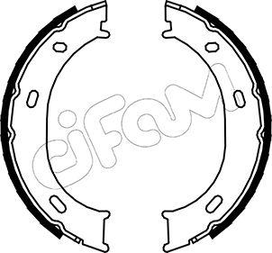 Cifam 153-239 - Set saboti frana, frana de mana allinparts.ro