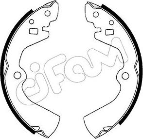 Cifam 153-277 - Set saboti frana - allinparts.ro