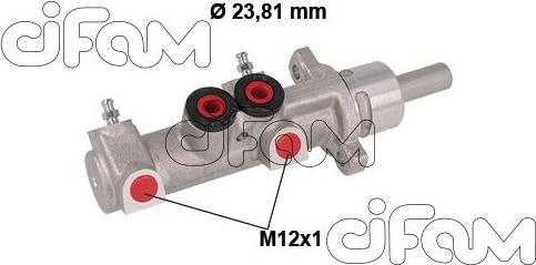 Cifam 202-901 - Pompa centrala, frana - allinparts.ro