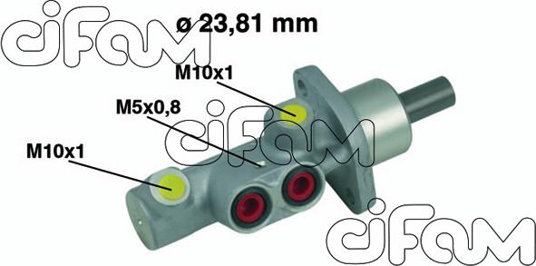 Cifam 202-452 - Pompa centrala, frana allinparts.ro