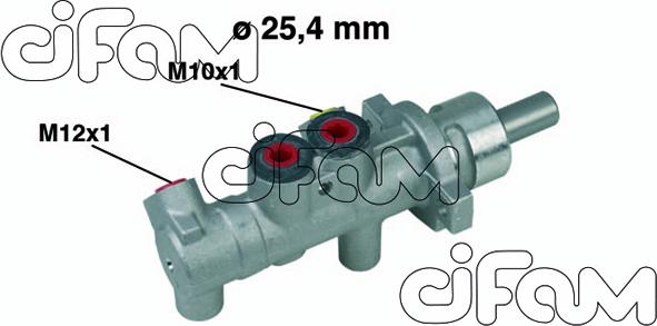 Cifam 202-414 - Pompa centrala, frana - allinparts.ro