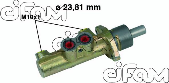 Cifam 202-411 - Pompa centrala, frana allinparts.ro