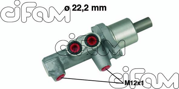 Cifam 202-484 - Pompa centrala, frana - allinparts.ro