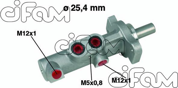 Cifam 202-425 - Pompa centrala, frana - allinparts.ro