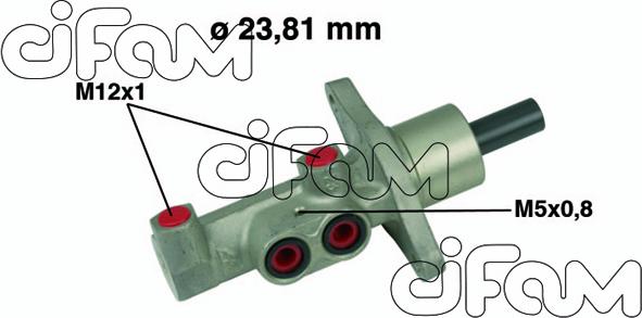Cifam 202-475 - Pompa centrala, frana allinparts.ro