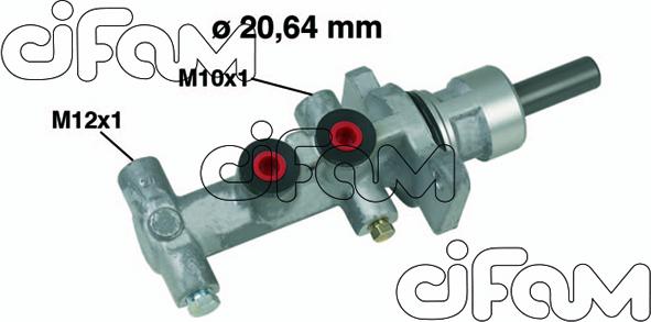 Cifam 202-553 - Pompa centrala, frana allinparts.ro