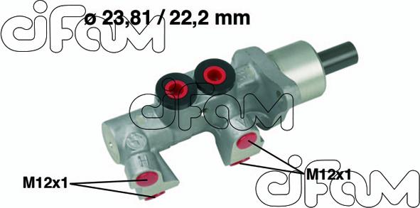 Cifam 202-564 - Pompa centrala, frana - allinparts.ro