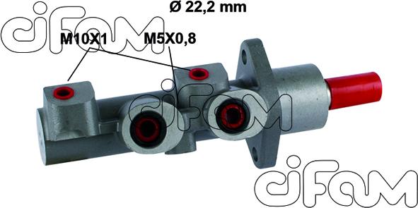 Cifam 202-506 - Pompa centrala, frana allinparts.ro