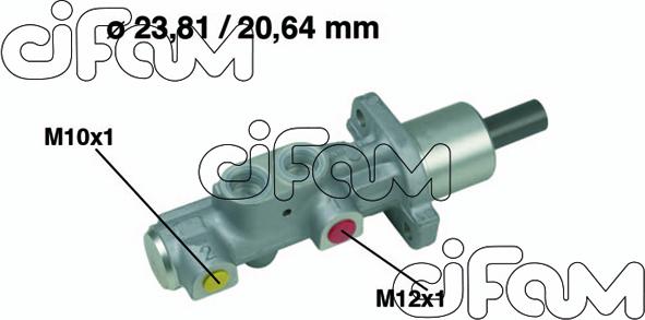 Cifam 202-576 - Pompa centrala, frana allinparts.ro