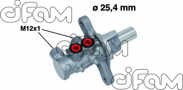 Cifam 202-674 - Pompa centrala, frana - allinparts.ro