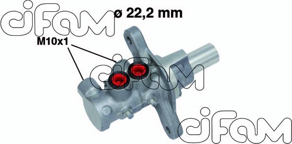 Cifam 202-675 - Pompa centrala, frana - allinparts.ro