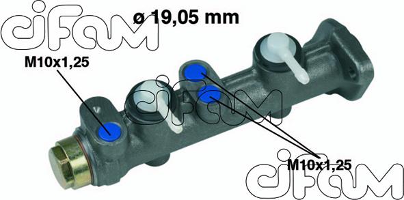 Cifam 202-005 - Pompa centrala, frana allinparts.ro