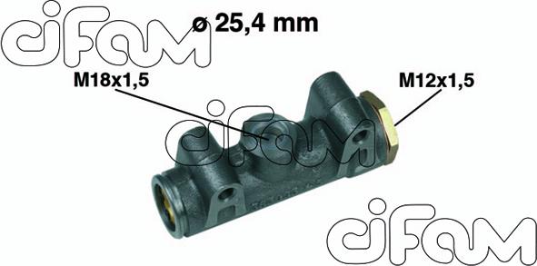 Cifam 202-003 - Pompa centrala, frana - allinparts.ro