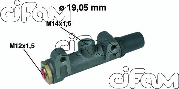 Cifam 202-002 - Pompa centrala, frana allinparts.ro