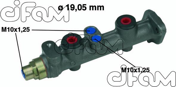 Cifam 202-014 - Pompa centrala, frana allinparts.ro