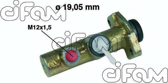 Cifam 202-015 - Pompa centrala, frana - allinparts.ro