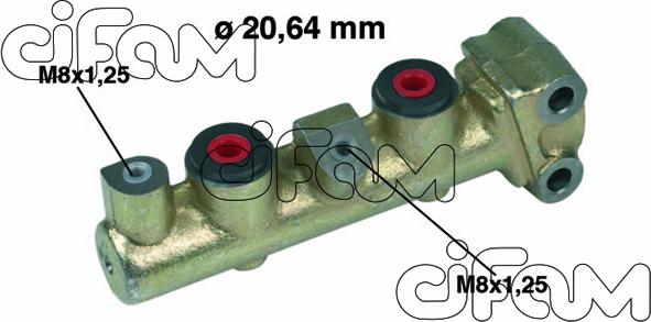 Cifam 202-038 - Pompa centrala, frana allinparts.ro