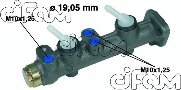 Cifam 202-020 - Pompa centrala, frana allinparts.ro