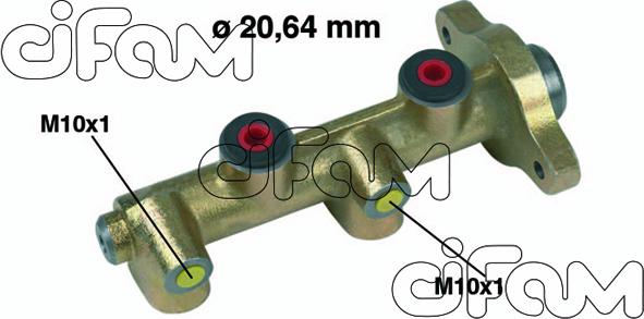 Cifam 202-117 - Pompa centrala, frana - allinparts.ro