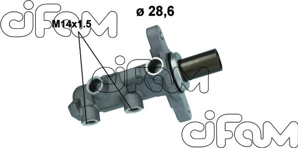 Cifam 202-848 - Pompa centrala, frana allinparts.ro