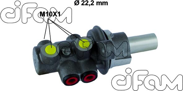 Cifam 202-807 - Pompa centrala, frana allinparts.ro