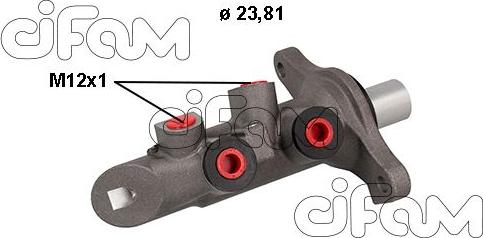 Cifam 202-876 - Pompa centrala, frana - allinparts.ro