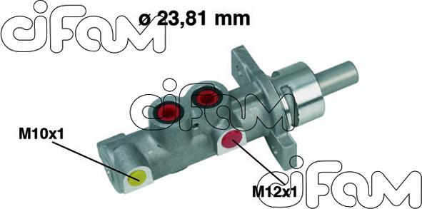 Cifam 202-358 - Pompa centrala, frana allinparts.ro