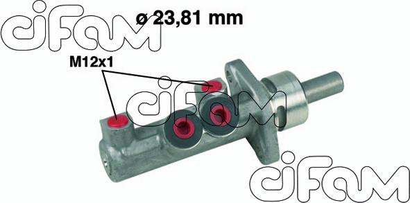 Cifam 202-385 - Pompa centrala, frana - allinparts.ro