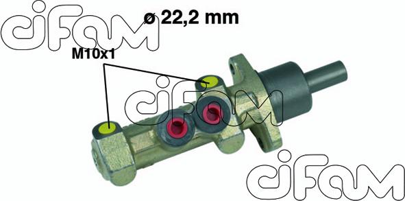 Cifam 202-227 - Pompa centrala, frana allinparts.ro