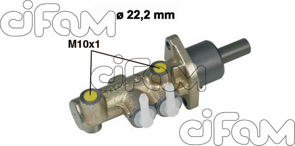 Cifam 202-279 - Pompa centrala, frana - allinparts.ro