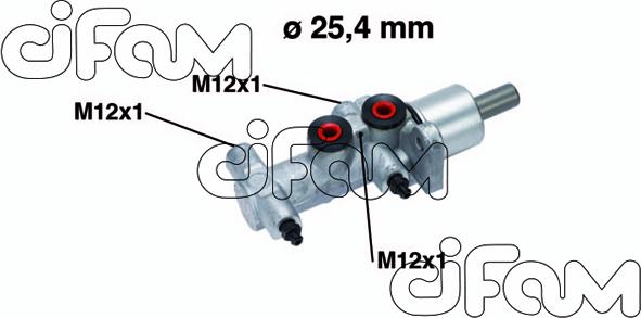 Cifam 202-766 - Pompa centrala, frana - allinparts.ro