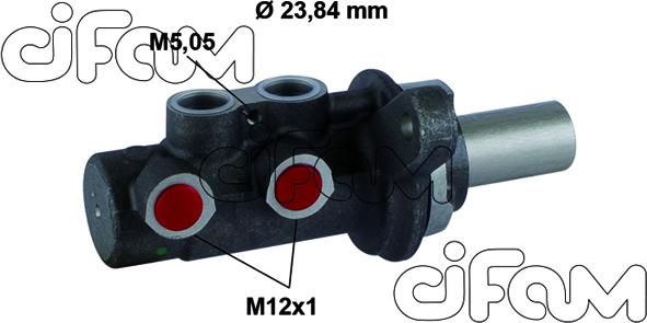 Cifam 202-786 - Pompa centrala, frana allinparts.ro