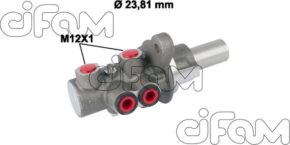 Cifam 202-779 - Pompa centrala, frana allinparts.ro