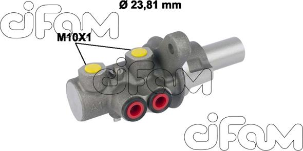 Cifam 202-778 - Pompa centrala, frana allinparts.ro
