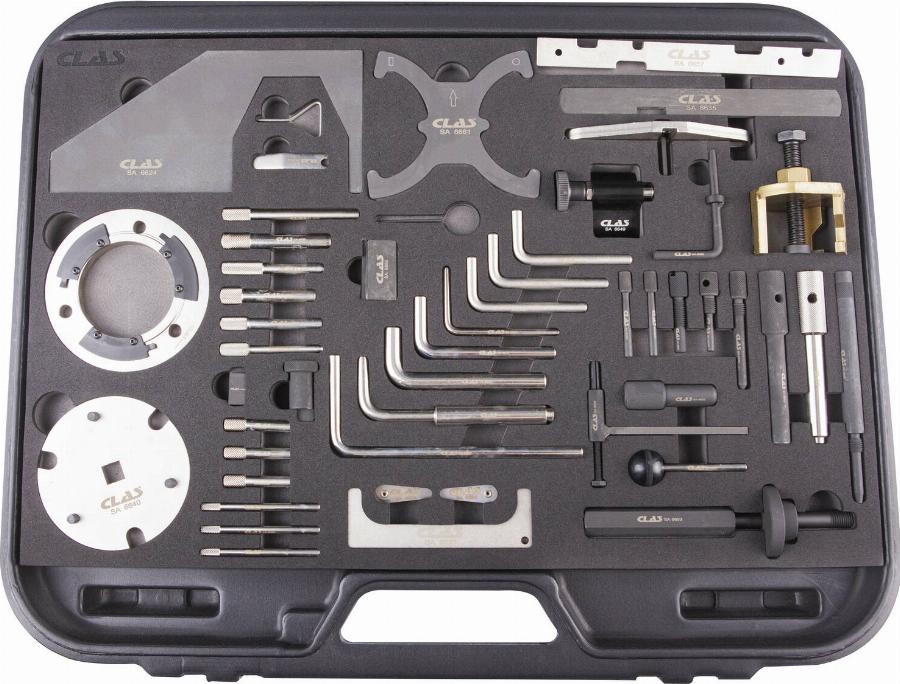 CLAS OM 6600 - Set scule blocare distributie allinparts.ro