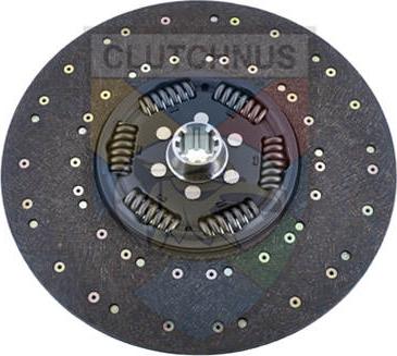 Clutchnus SMS192 - Disc ambreiaj - allinparts.ro