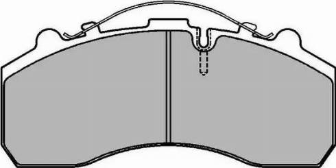 CAR PNT3711K - Set placute frana,frana disc allinparts.ro