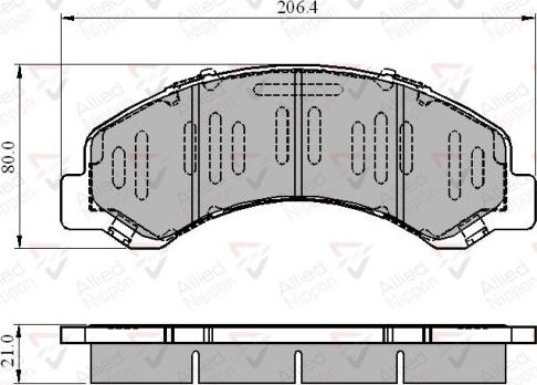 Comline ADB3919 - Set placute frana,frana disc - allinparts.ro