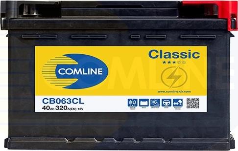 Comline CB063CL - Baterie de pornire - allinparts.ro