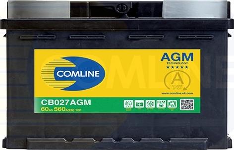Comline CB027AGM - Baterie de pornire allinparts.ro