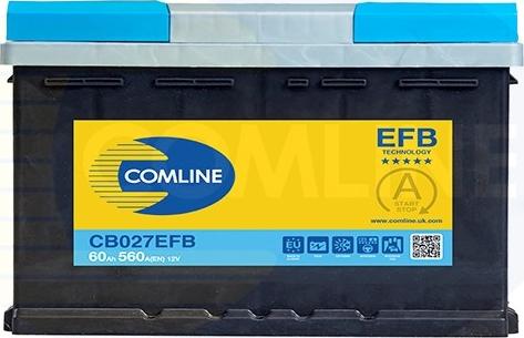 Comline CB027EFB - Baterie de pornire allinparts.ro