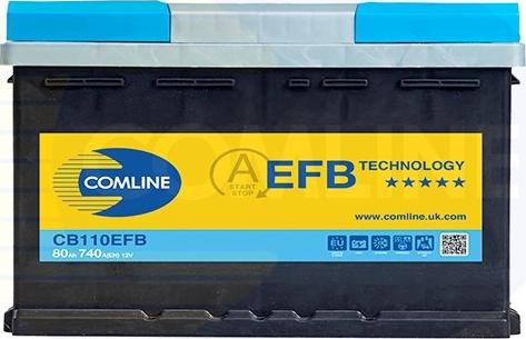 Comline CB110EFB - Baterie de pornire allinparts.ro
