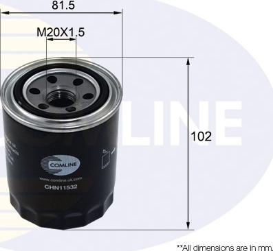 Comline CHN11532 - Filtru ulei allinparts.ro