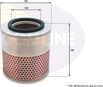 Comline CIZ12520 - Filtru aer - allinparts.ro