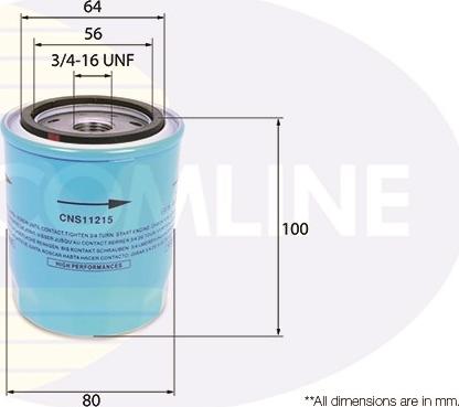 Comline CNS11215 - Filtru ulei allinparts.ro