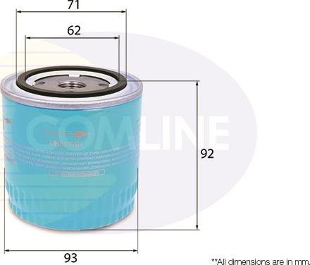Comline CNS11701 - Filtru ulei allinparts.ro