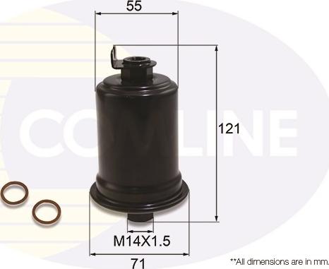 Comline CTY13042 - Filtru combustibil allinparts.ro