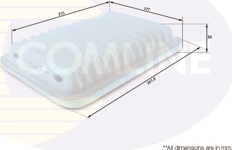 Comline CTY12186 - Filtru aer - allinparts.ro